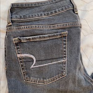 Vintage American Eagle jeans with double button